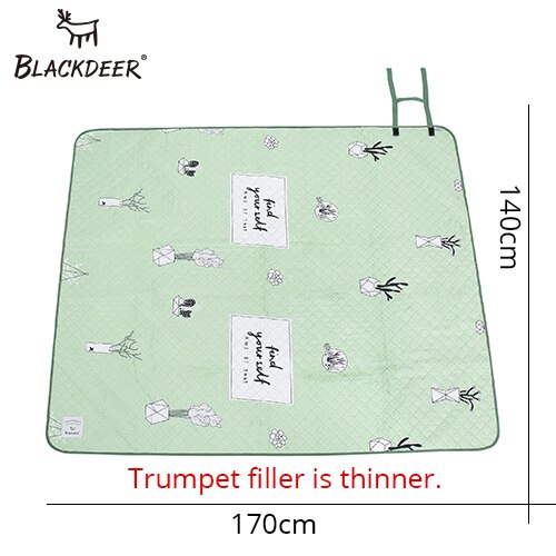 BLACKDEER Camping Mat For Family Nation Style Printed Thicken Waterproof Picnic Beach Mat Child Play