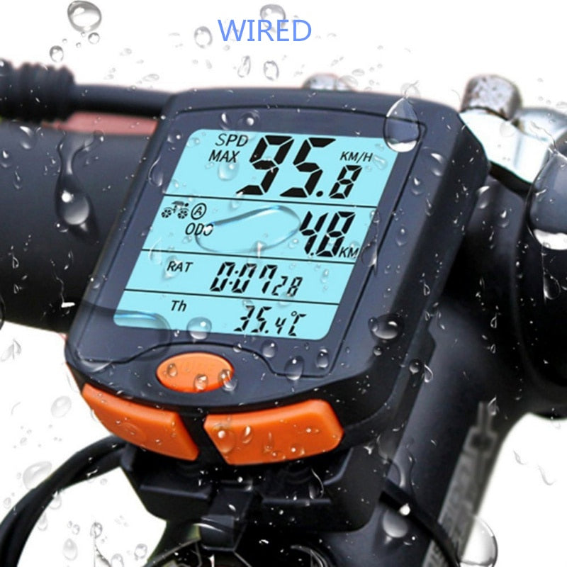 BOGEER YT-813 Bike Speed Meter Digital Bike Computer Multifunction Waterproof Sports Sensors