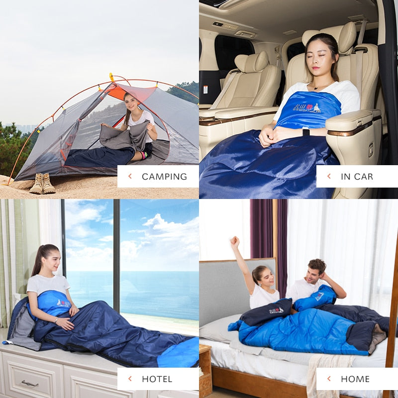 BSWOLF Camping Sleeping Bag Ultralight Waterproof  4 Season Warm Envelope Backpacking Sleeping Bags