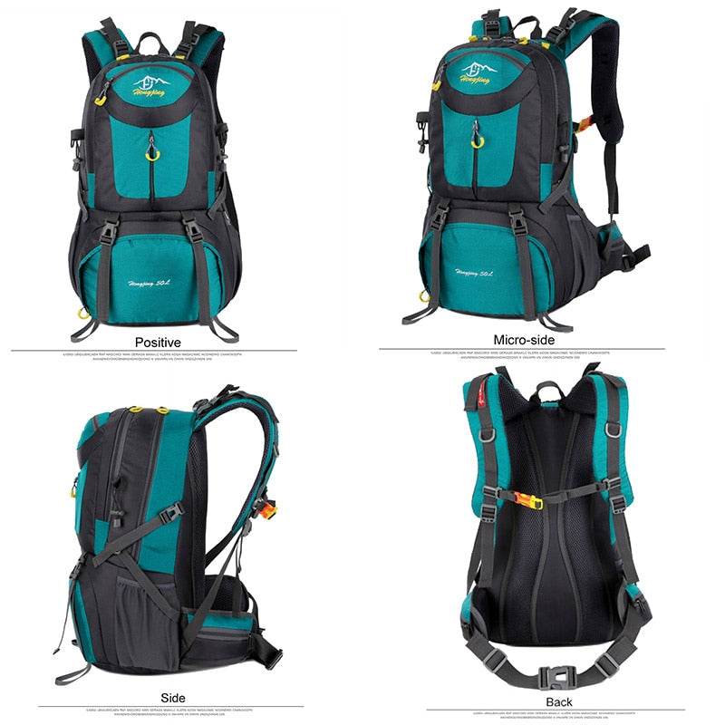Backpacks 40L 50L 60L Camping Hiking Backpack Bag Outdoor Sports Bags Travel Men Climbing Rucksack