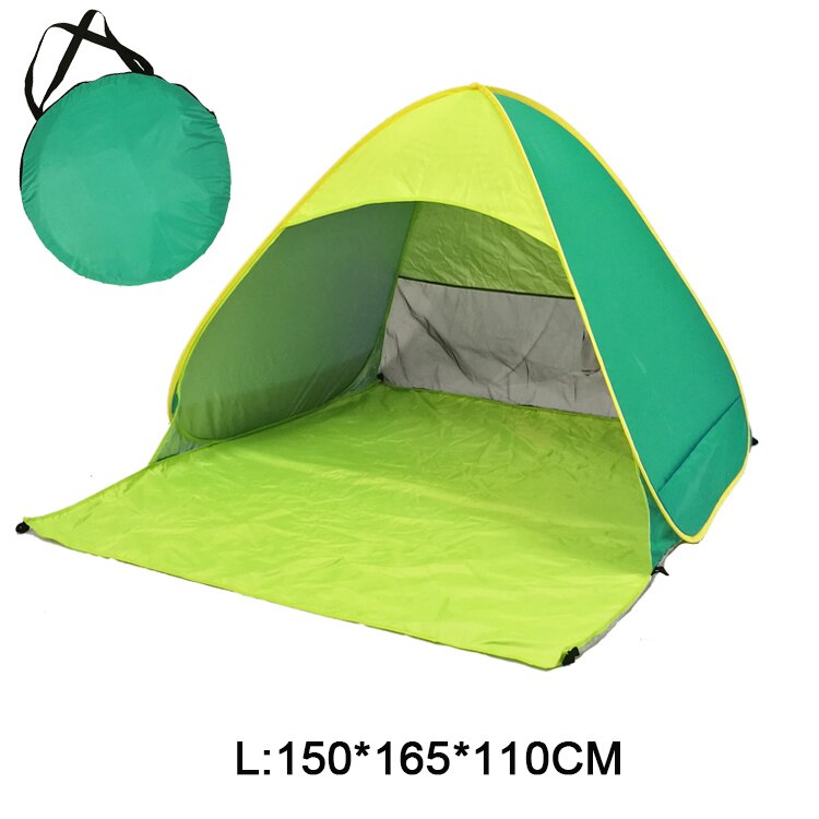2-5 Persons Pop Up Automatic Open Tent Family Ultralight Folding Tent Tourist Fish Camping Anti-UV