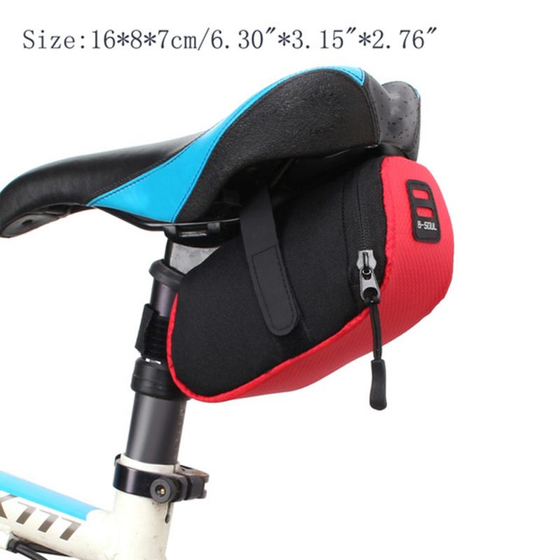 Bicycle Waterproof Saddle Bag Bike Waterproof Storage Saddle Bag Seat Cycling Tail Rear Pouch Bag Saddle Accessories