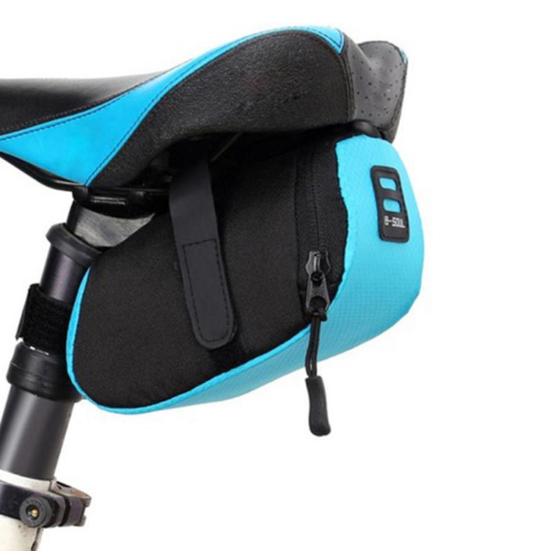 Bicycle Waterproof Saddle Bag Bike Waterproof Storage Saddle Bag Seat Cycling Tail Rear Pouch Bag Saddle Accessories