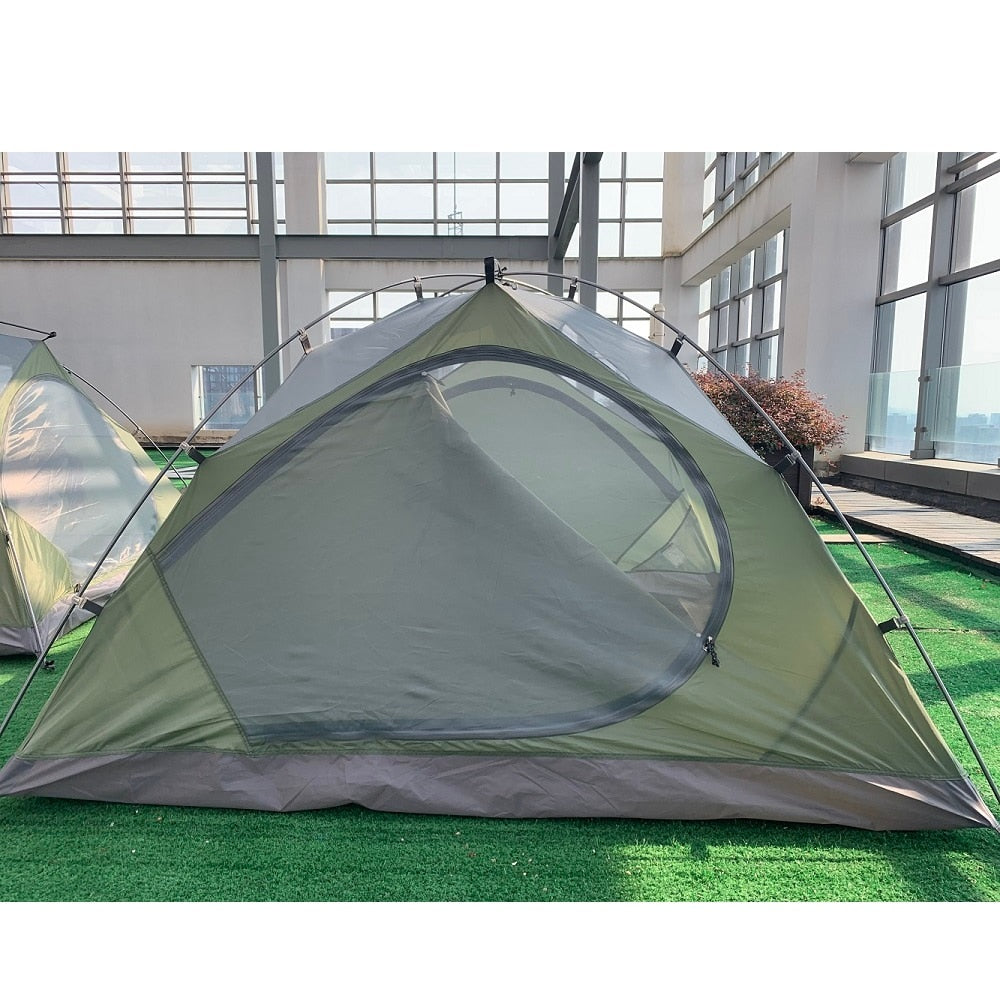 Archeos 3P Tent Backpacking Tent Outdoor Camping 4 Season Tent With Snow Skirt Double Layer