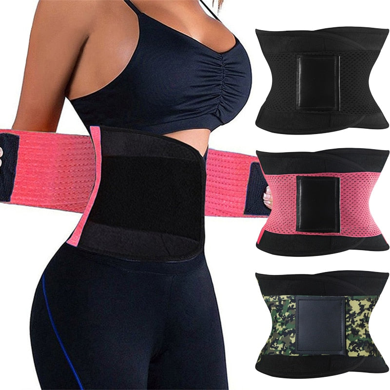 Burvogue Shaper Women Body Shaper Slimming Shaper Belt Girdles Firm Control Waist Trainer Cincher Plus