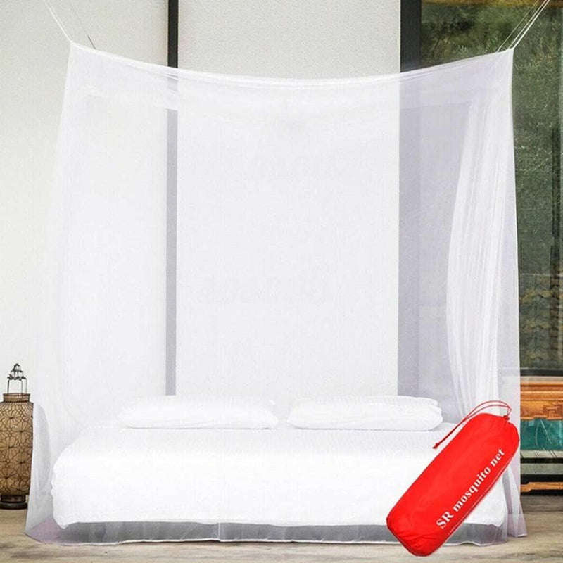 Camping Mosquito Net Indoor Outdoor Insect Tent Travel Repellent Tent Insect Reject 4 Corner Post