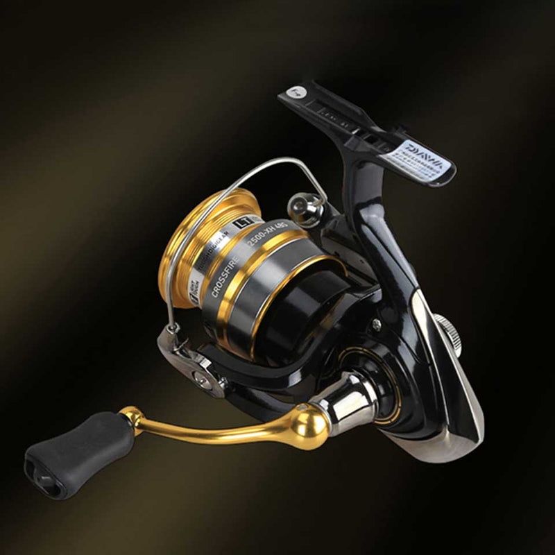 DAIWA Reel CROSSFIRE LT Spinning Fishing Reel 1000-6000 ABS Metail Spool 5-12KG Power Hard Gear Light & Tough Body