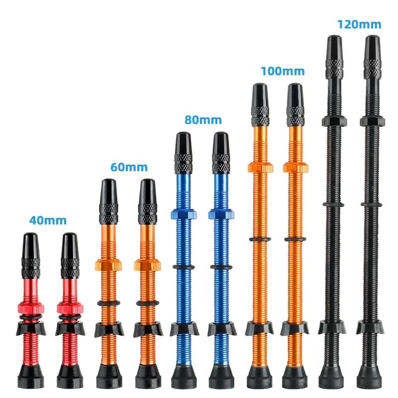 Brass or Alloy Stem Bicycle F/V Presta Tubeless Tire Valve Road Bike MTB Nipple