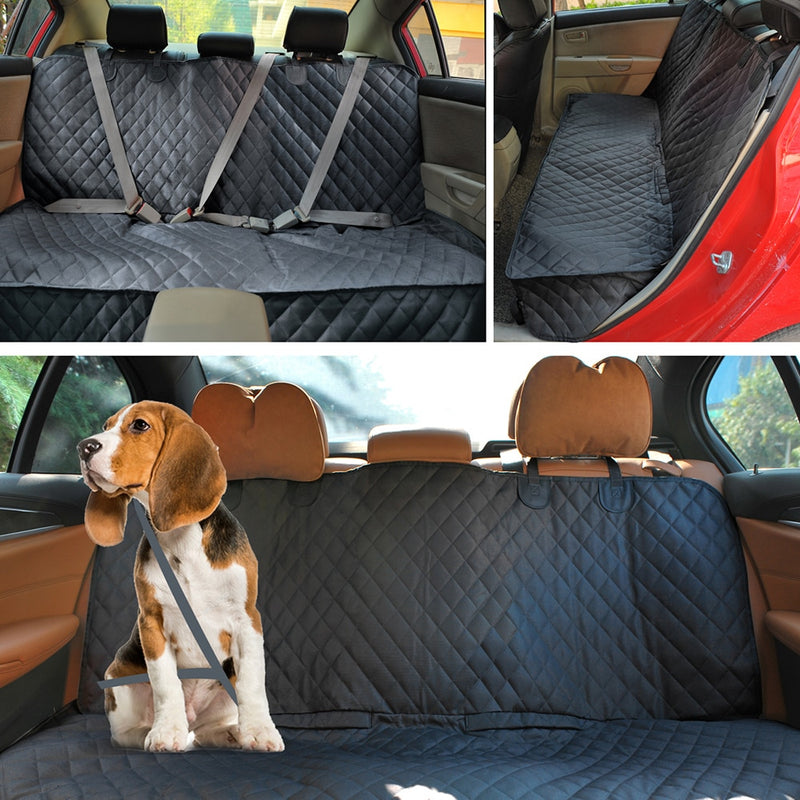 Dog Car Seat Cover Pet Travel Carrier Mattress Dog Car Seat Protector With Middle Seat Armrest