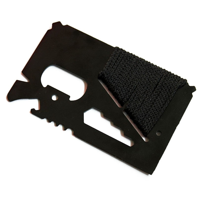 EDC Credit Card Multifunctional Pocket Hunting Knife Outdoor Sports Camping SOS Survival Tools MJ