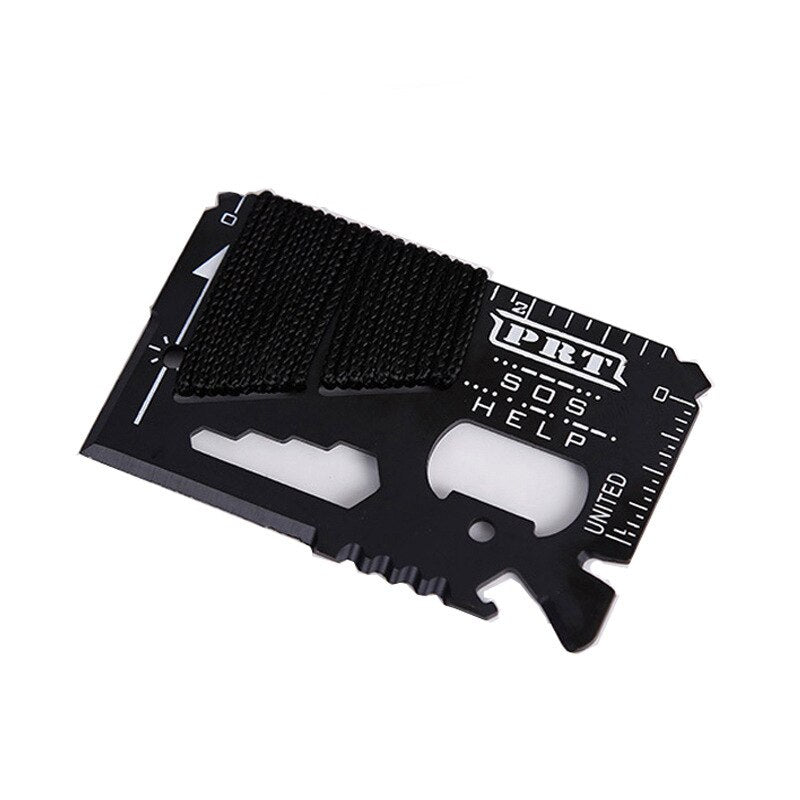EDC Credit Card Multifunctional Pocket Hunting Knife Outdoor Sports Camping SOS Survival Tools MJ