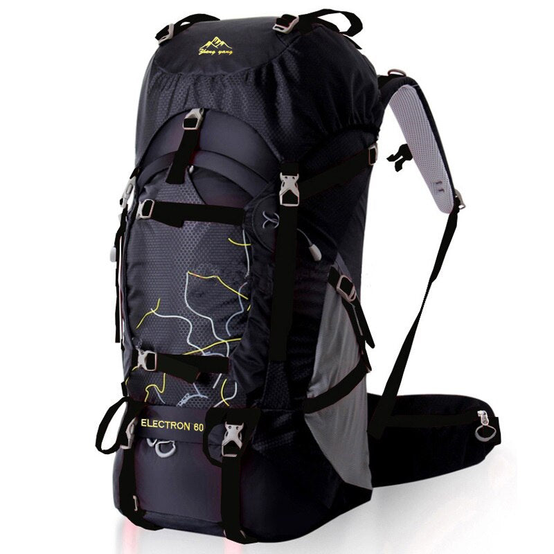 FengTu 60L Hiking Backpack Daypack For Men And Women Waterproof Camping Traveling Backpack Outdoor