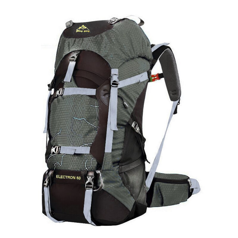 FengTu 60L Hiking Backpack Daypack For Men And Women Waterproof Camping Traveling Backpack Outdoor