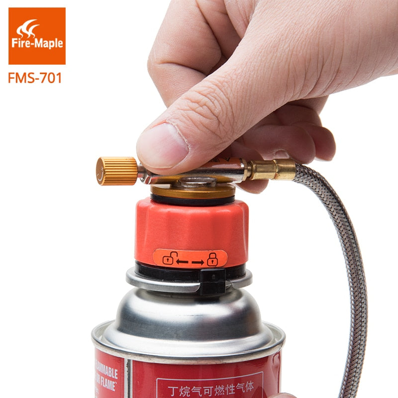 Fire Maple Camping Gas Adapter Outdoor Stove Head FMS-701 Plastic Butane Connector Gas Bottle