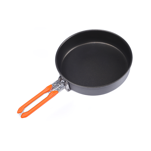Feast Non-stick Camping Frying Pan Outdoor Hiking Skillet Lightweight Stick Free Cookware 0.9L 262G