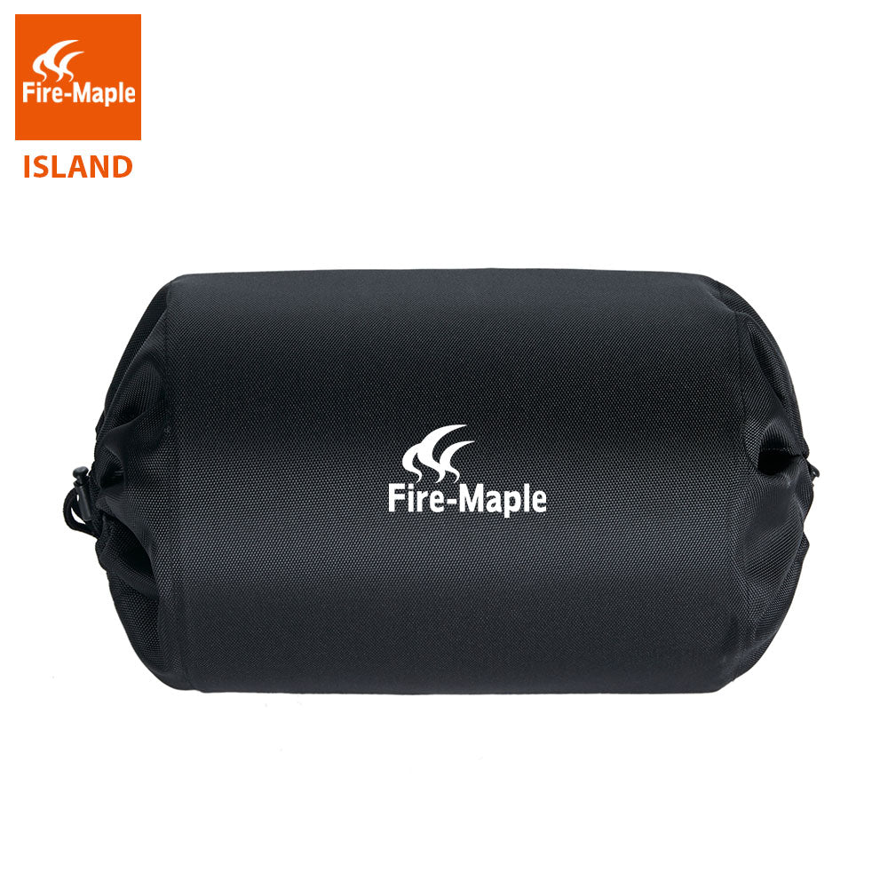 Island Steamer Kit Outdoor Cooking Set Windproof Heat Exchanger Camping Cookware Dishes