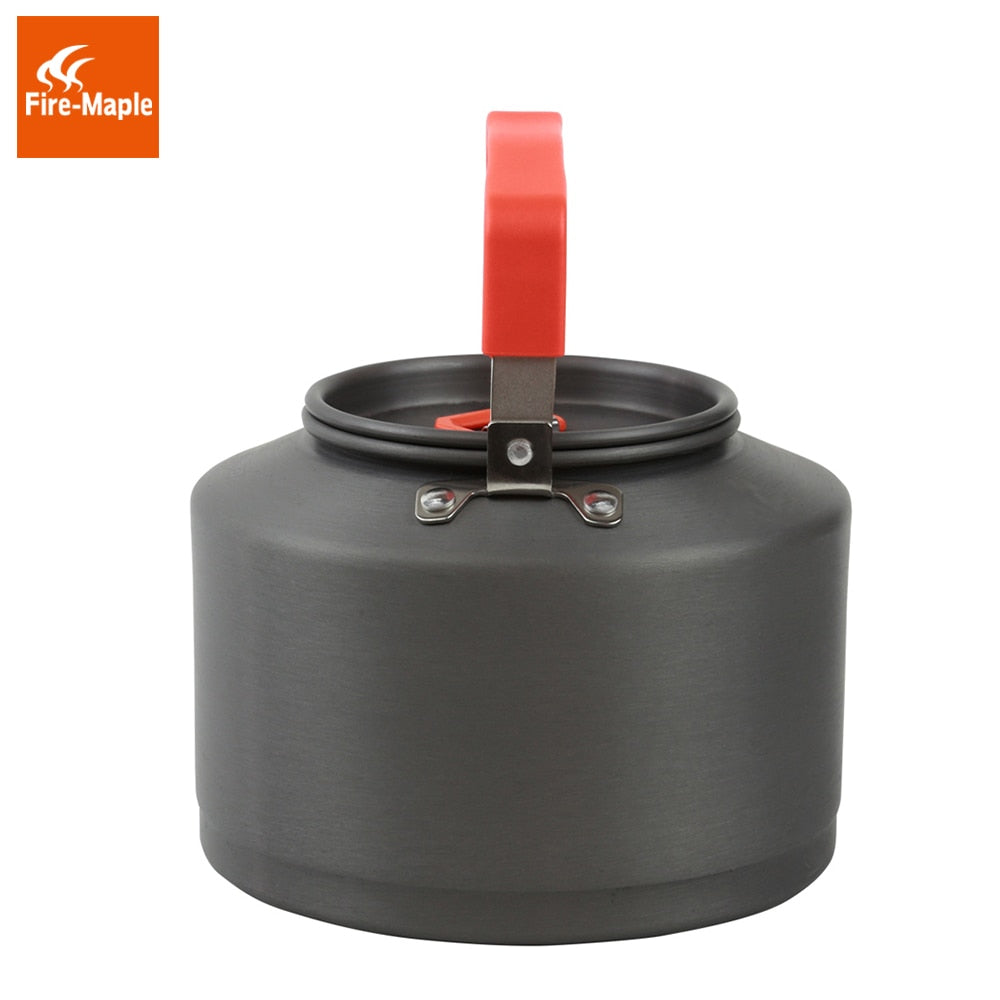 Outdoor Camping Kettle Coffee Tea Pot Camping Tools with Heat Proof Handle Tea-strainer 1.5L FMC-T4