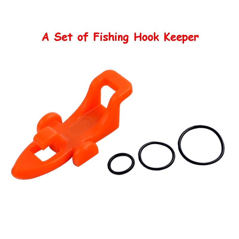 Fishing Accessories Fishing Hook Keeper Fishing Lure Bait Holder Fixed Jig Hooks Safe Keeper for Fishing Rod Pole Fishing Tools