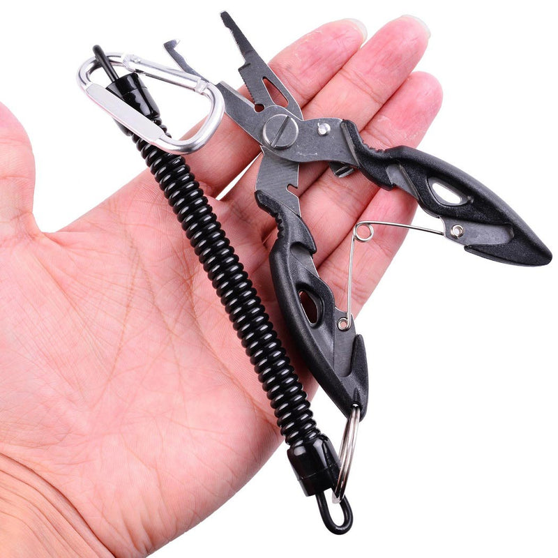Fishing Plier Scissor Hook Remover Fishing Tackle Tool Cutting Fish Tongs Multifunction Scissors