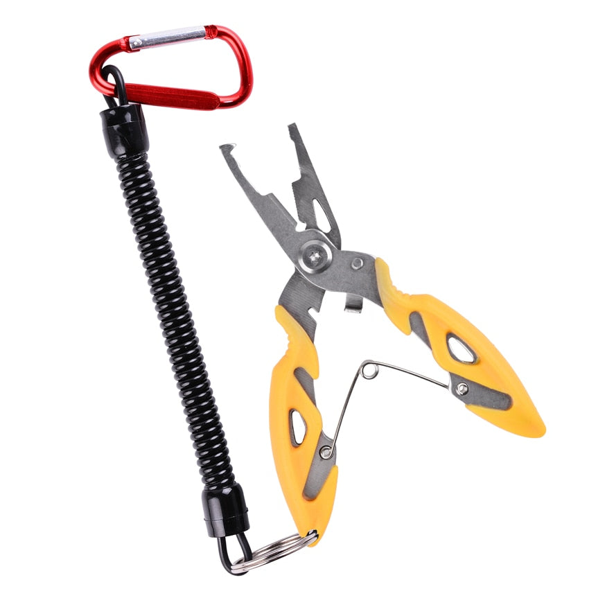 Fishing Plier Scissor Braid Line Lure Cutter Hook Remover etc. Tackle Tool Cutting Fish Tongs