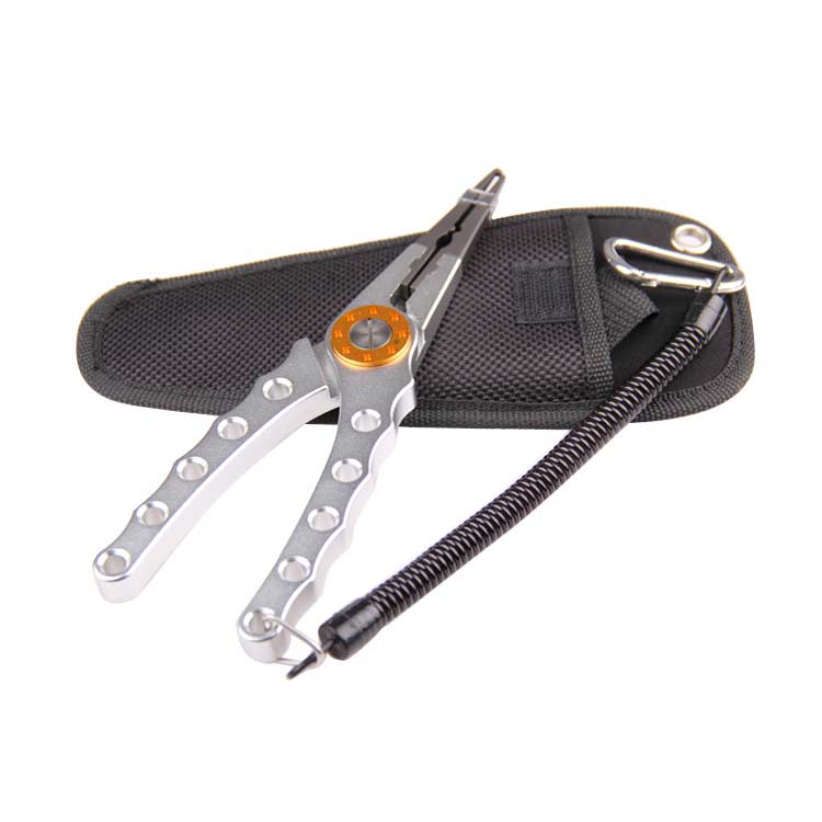 Fishing Pliers Aluminum Alloy scissors Hook Remover 150g 20CM Fishing Tools Line Cutter Multifunctional Knot Fishing Equipment