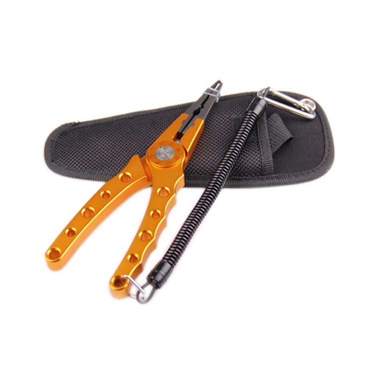 Fishing Pliers Aluminum Alloy scissors Hook Remover 150g 20CM Fishing Tools Line Cutter Multifunctional Knot Fishing Equipment