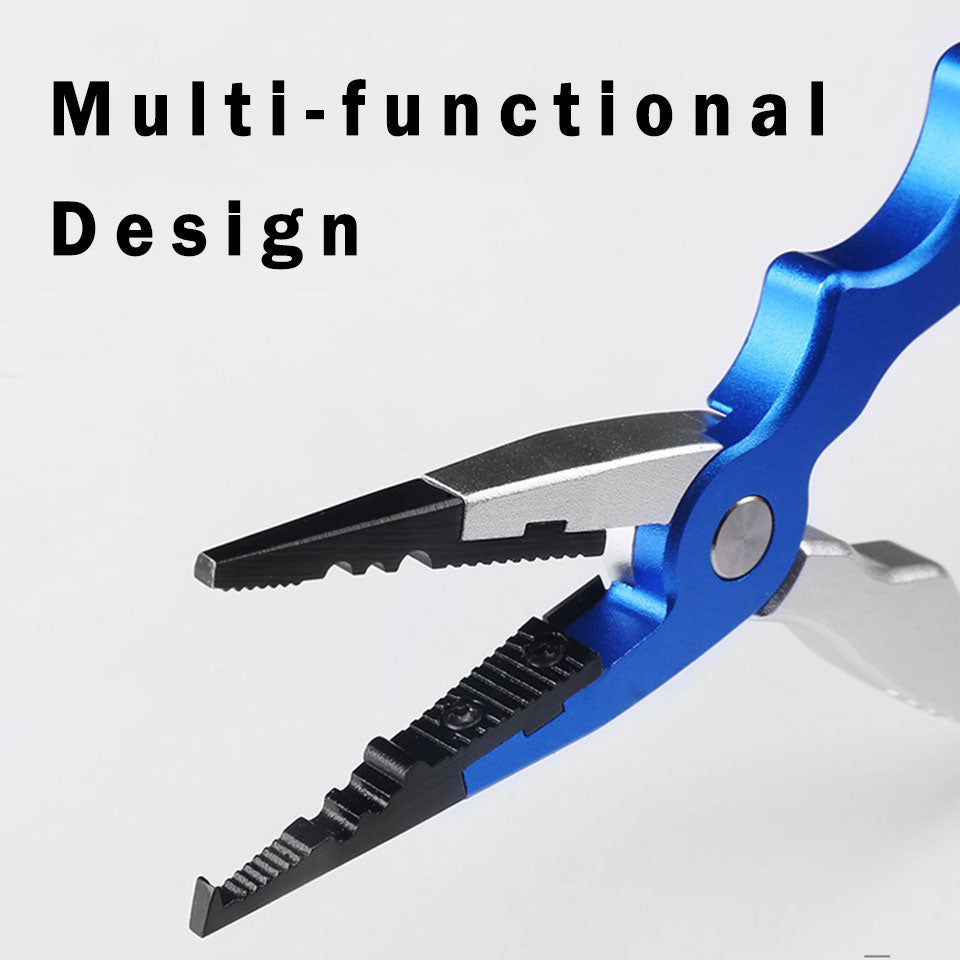 Fishing Pliers Aluminum Alloy scissors Hook Remover 150g 20CM Fishing Tools Line Cutter Multifunctional Knot Fishing Equipment
