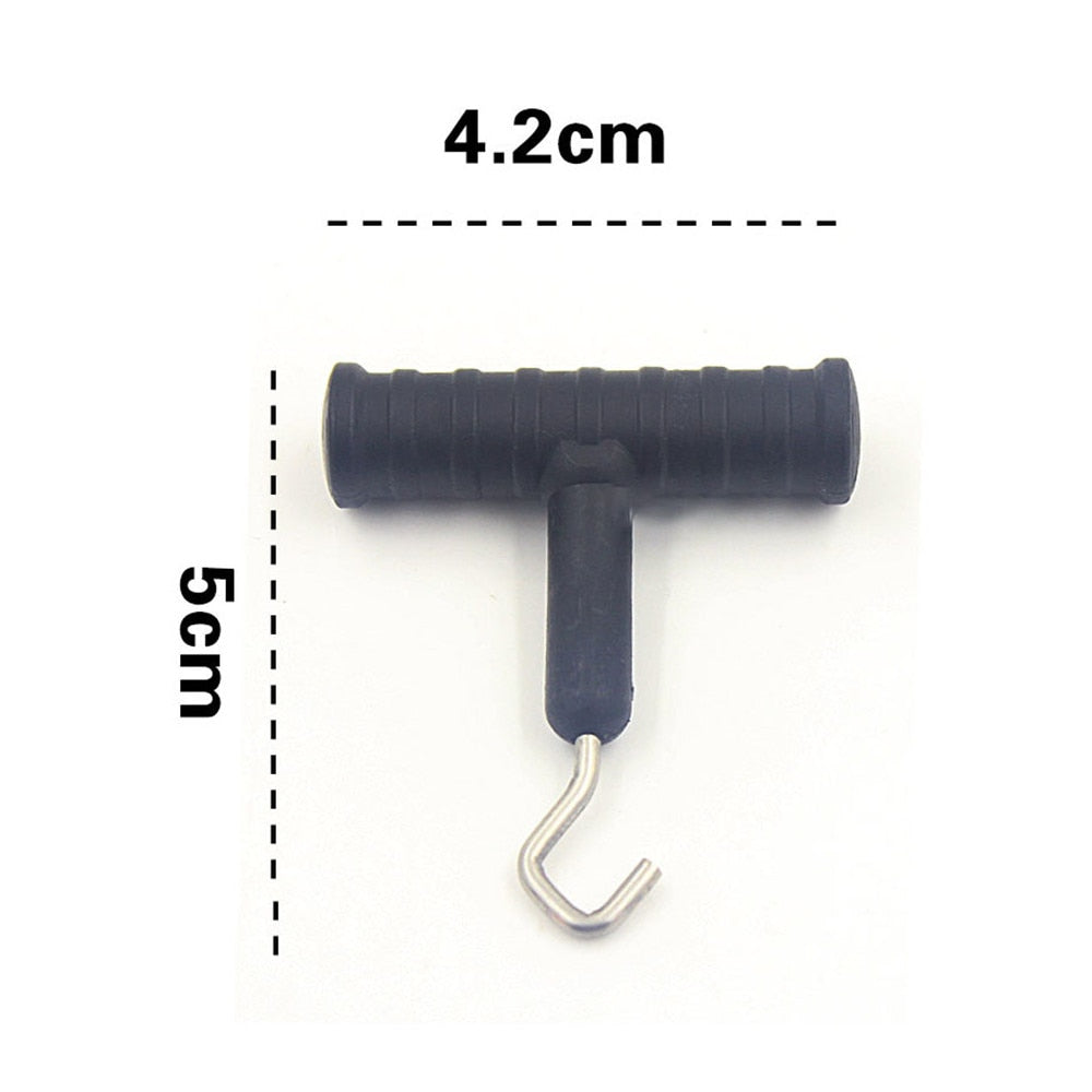 Fishing Sea Stainless Steel Knot Puller Tool Wire Grip Hook Carp Hook Line Machine Rig Making Terminal Tackle Making Accessories