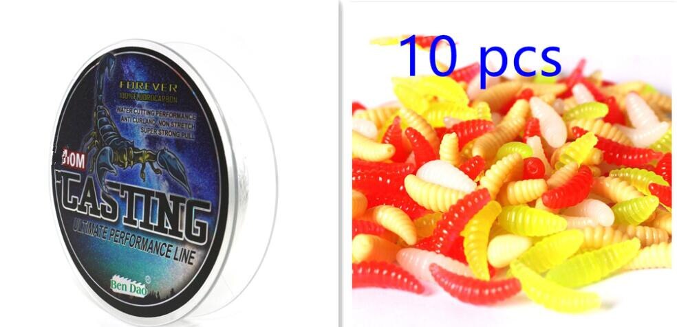 Fishing fish fluorocarbon coated Fishing Line nylon carp fishing wire  fluorocarbon coated