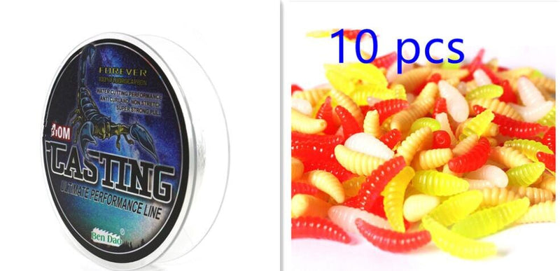 Fishing fish fluorocarbon coated Fishing Line nylon carp fishing wire  fluorocarbon coated