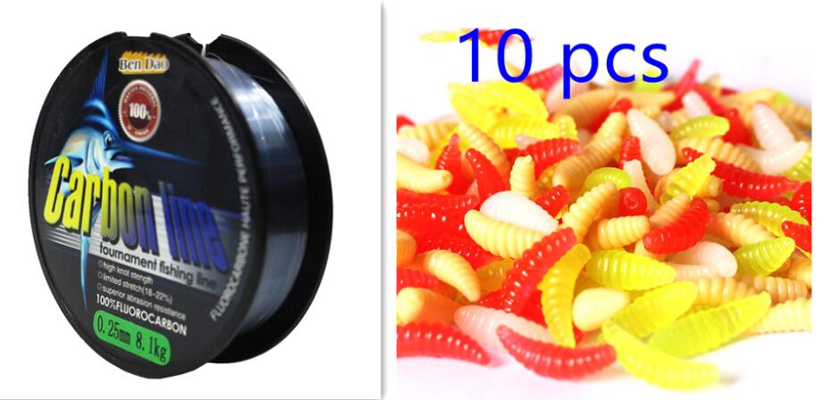 Fishing fish fluorocarbon coated Fishing Line nylon carp fishing wire  fluorocarbon coated