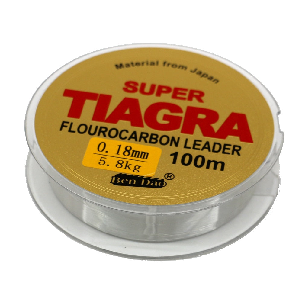Fishing fish fluorocarbon coated Fishing Line nylon carp fishing wire  fluorocarbon coated