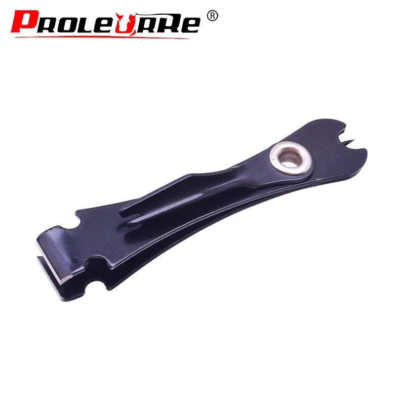 Fly Fishing Line Portable Retractable Pull Buckle Scissors Cutter Multifunctional Tie Fast Knot Tying Tool Hooks Tools Nipper