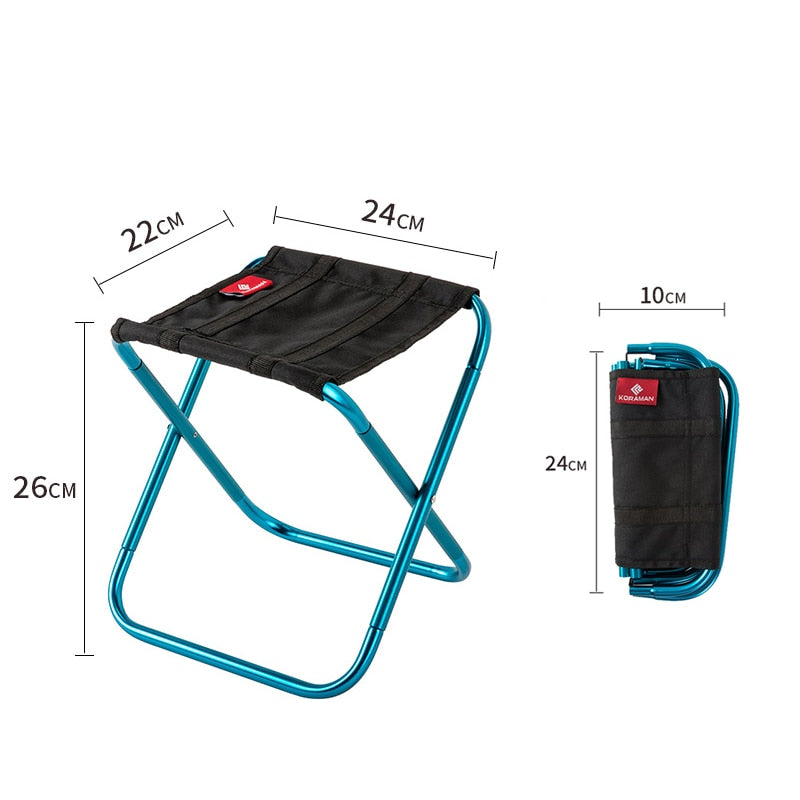 Folding Small Stool Bench Stool Portable Outdoor Ultra Light Foldable Chair