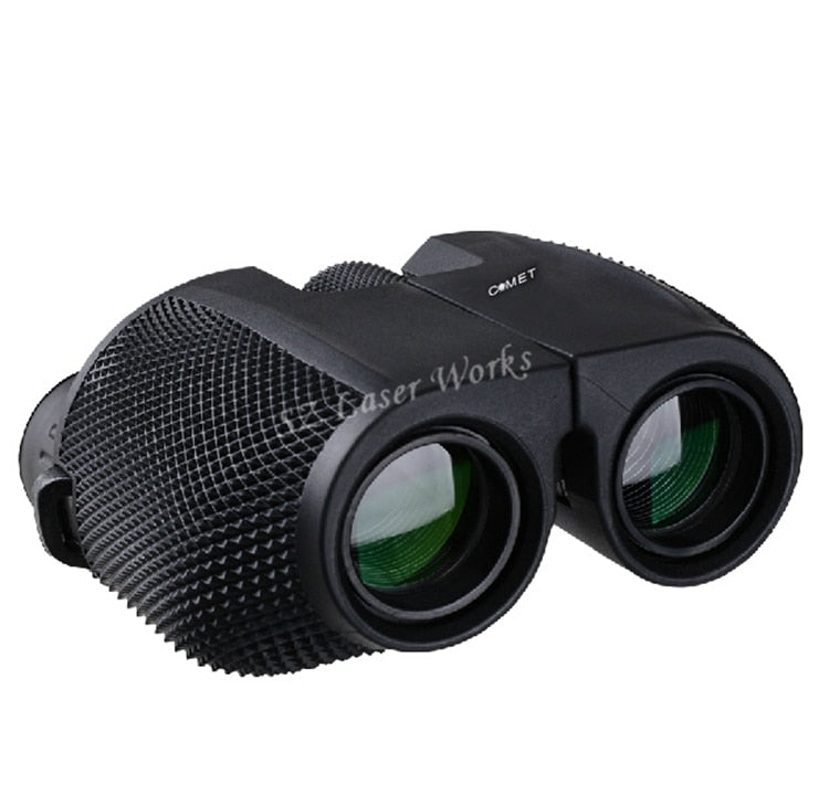 High times 10X25 HD All-optical green film waterproof binoculars telescope for tourism