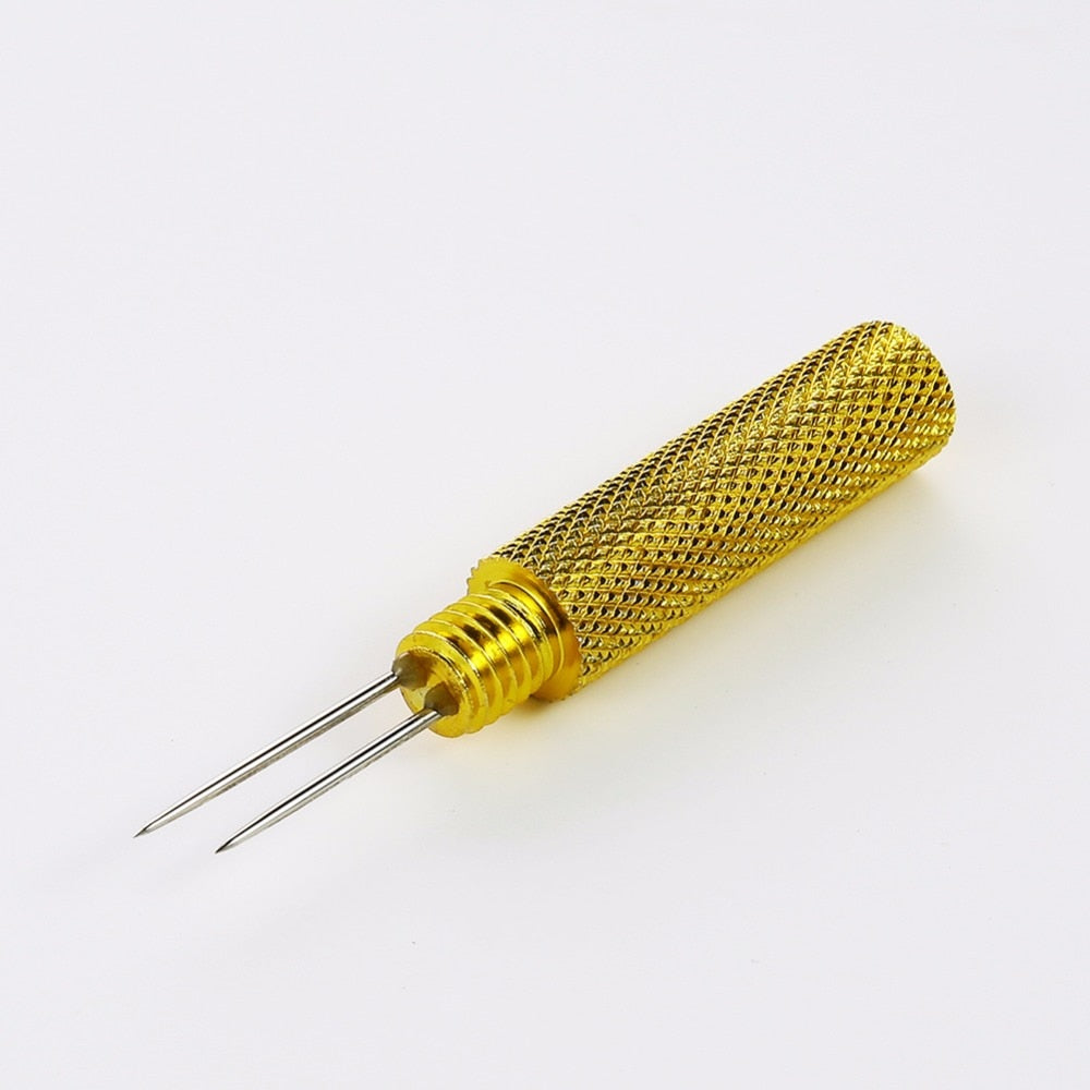 Full Metal Fishing Hook Knotting Tool & Tie Hook Loop Making Device & Hooks Decoupling