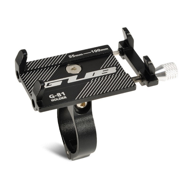 GUB G81 G-81 Aluminum Bicycle Phone Holder For 3.5-6.2 inch Smartphone Adjustable Support GPS Bike