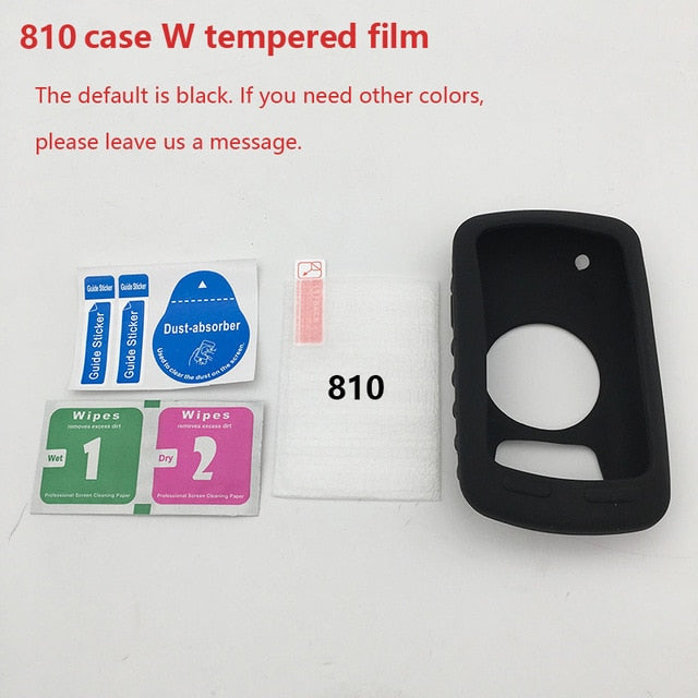 Generic skin Case w Tempered Screen Protector film for Garmin GPS bike Computer garmin edge 130
