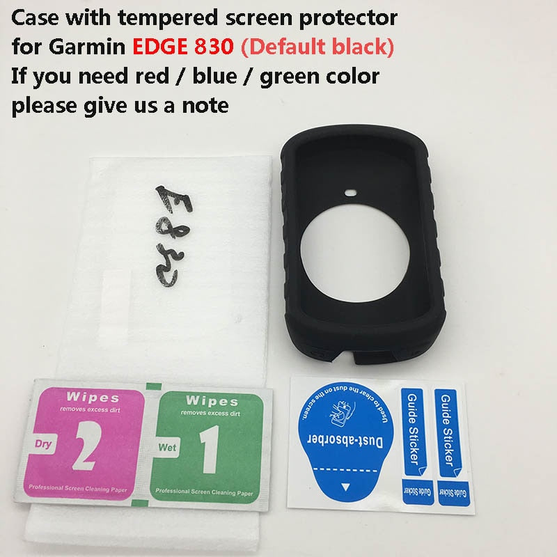 Generic skin Case w Tempered Screen Protector film for Garmin GPS bike Computer garmin edge 130