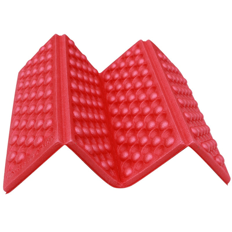 4-Zone Folding Camping Mat XPE Foam Pad Moisture-proof Elasticity Cushion Outdoor Seat