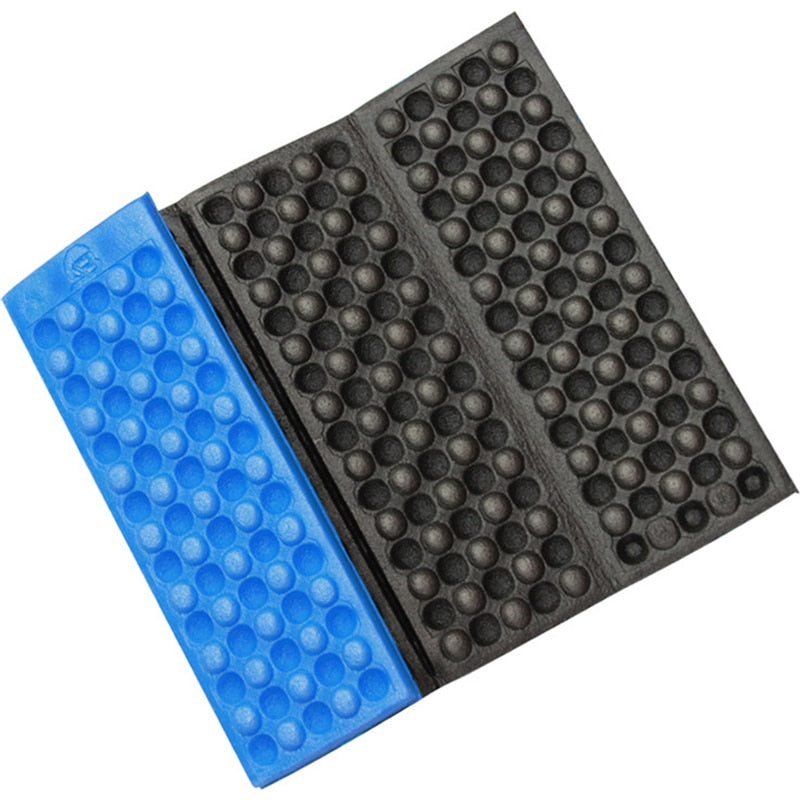 4-Zone Folding Camping Mat XPE Foam Pad Moisture-proof Elasticity Cushion Outdoor Seat