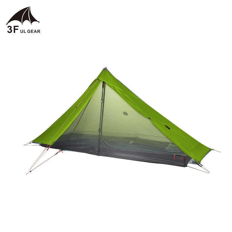 3F UL GEAR LanShan 1 Pro 1 Person  Outdoor Ultralight Camping Tent 3 Season Professional 20D Nylon