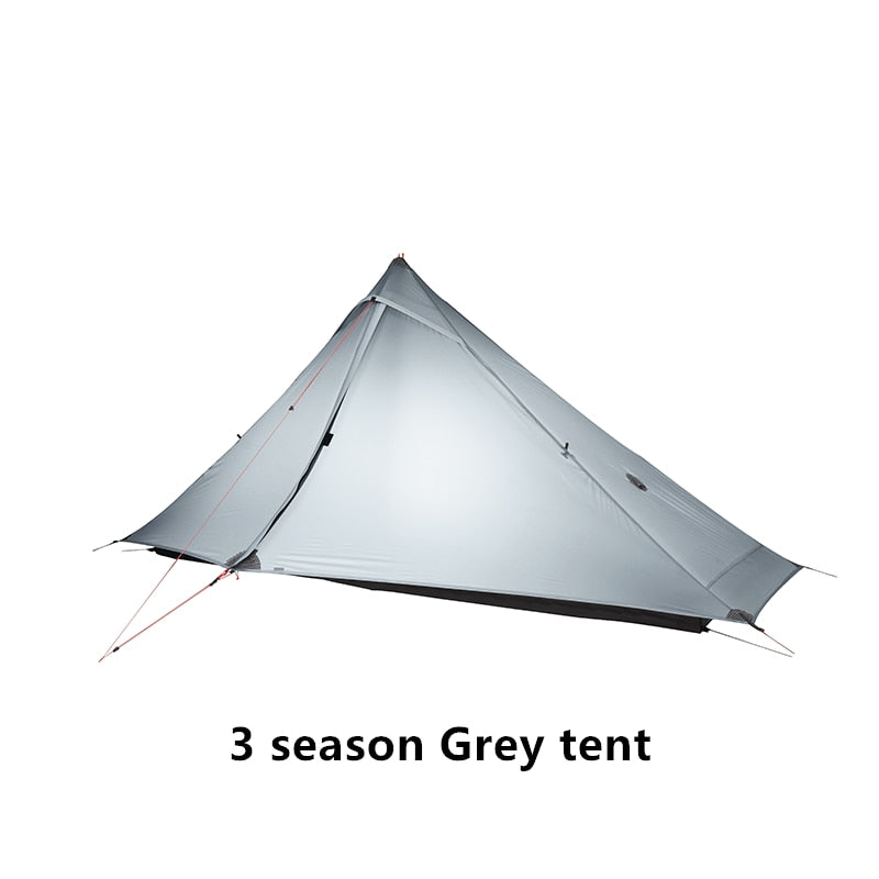 3F UL GEAR LanShan 1 Pro 1 Person  Outdoor Ultralight Camping Tent 3 Season Professional 20D Nylon