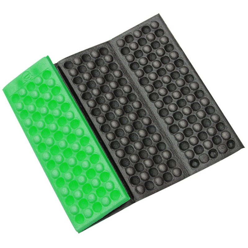 4-Zone Folding Camping Mat XPE Foam Pad Moisture-proof Elasticity Cushion Outdoor Seat