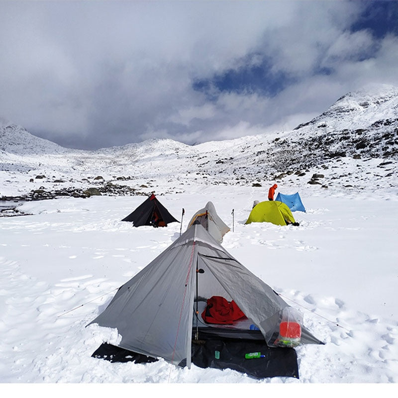 3F UL GEAR LanShan 1 Pro 1 Person  Outdoor Ultralight Camping Tent 3 Season Professional 20D Nylon