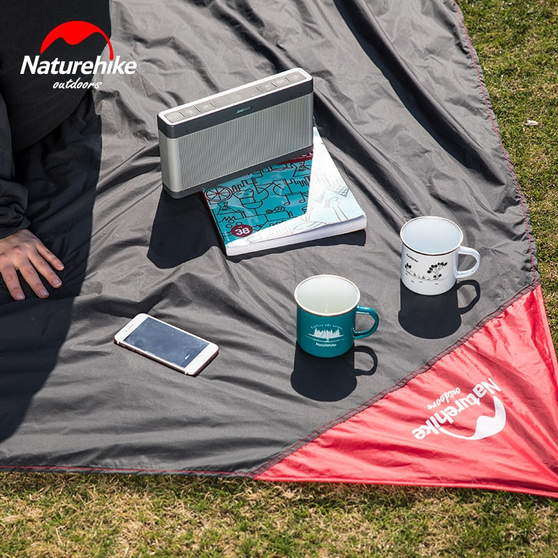 NatureHike Waterproof Picnic Mat Pad Camping Mat Foldable Sleeping Mattress Aluminum Foil
