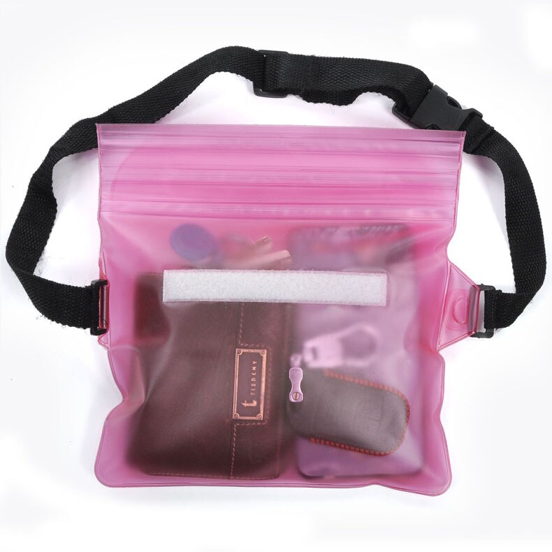 Waterproof Swimming Bag Ski Drift Diving Shoulder Waist Pack Bag Underwater Mobile Phone Bags Case