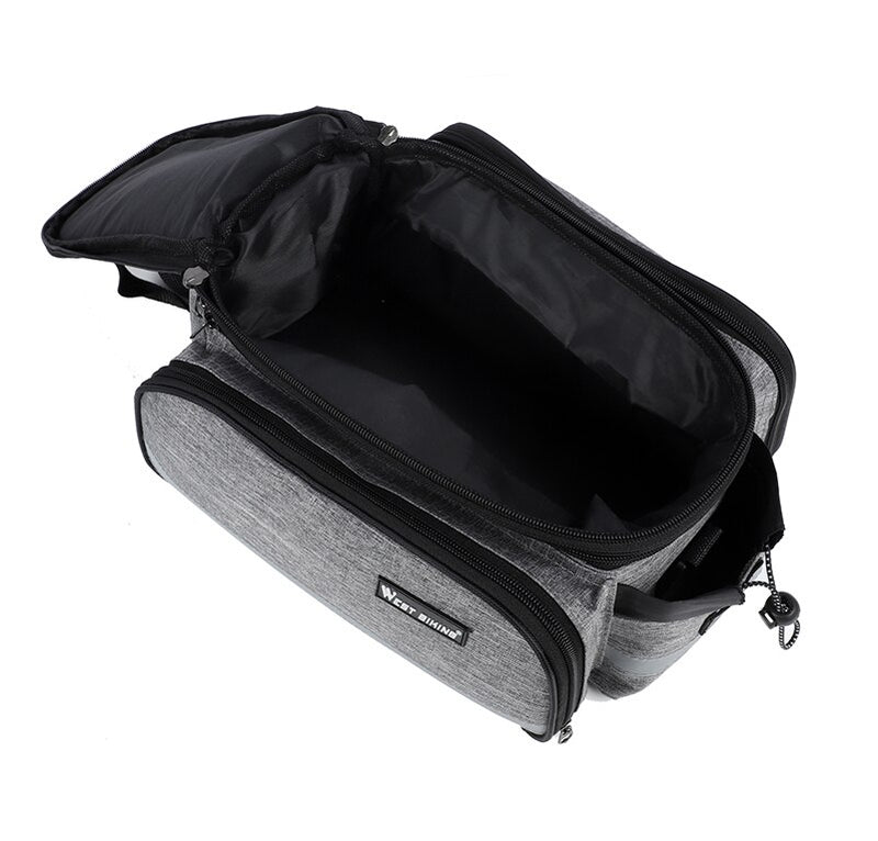 WEST BIKING Waterproof Bike Seat Pannier Pack Luggage Cycling Bag 10-25L Bicycle Pannier Bag