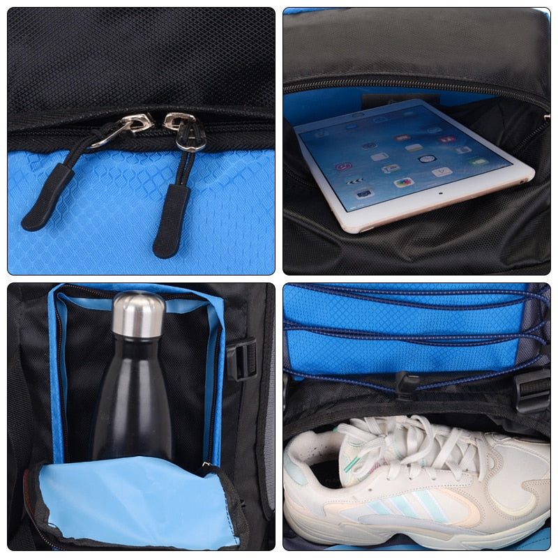 90L 80L Travel Bag Camping Backpack Hiking Large Capacity Sport Bag Outdoor XA857WA