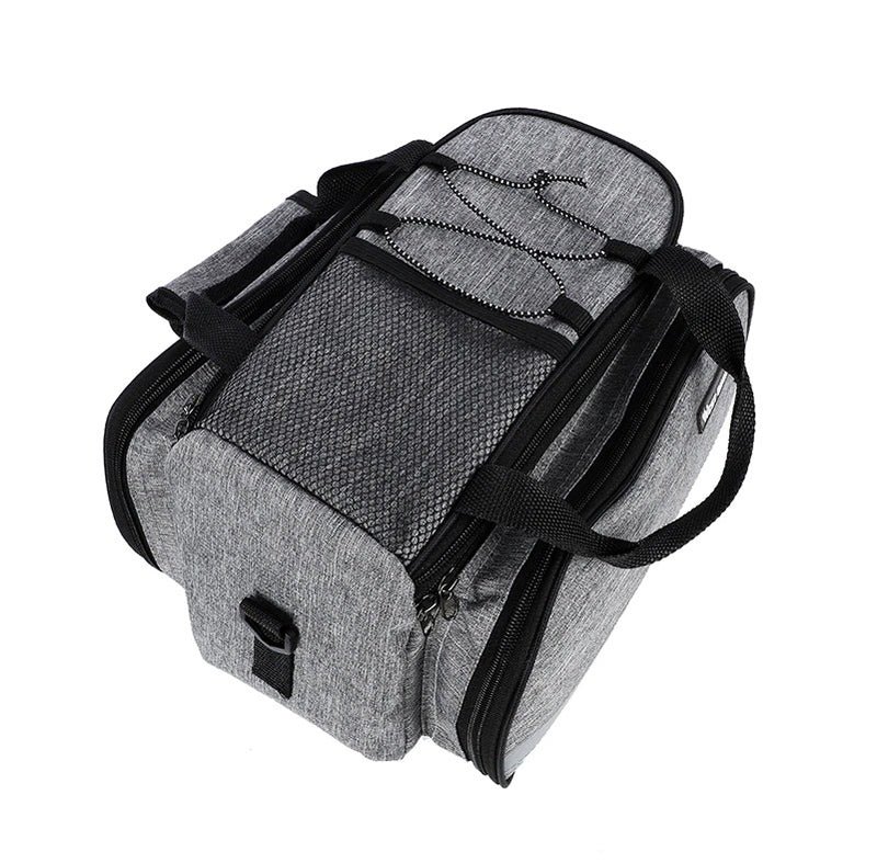 Waterproof Bike Seat Pannier Pack Luggage Cycling Bag 10-25L Bicycle Pannier Bag with Rain Cover
